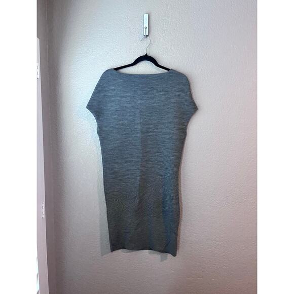 Alexander McQueen Wool Ribbed Bodycon Dress Dolman Sleeve Small - Picture 3 of 10